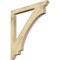 Ekena Millwork Imperial Slat Rough Sawn Bracket, Douglas Fir, 4"W x 44"D x 48"H BKT04X44X48IMP06RDF - alternate 1